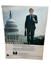 1983 First Jersey Securities Vintage Print Ad Capitol Building Corporate Finance