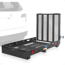 Silver Spring SC500-V3 Folding Steel Scooter and Wheelchair Carrier with