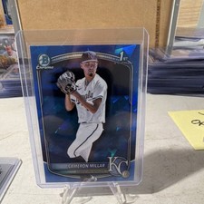 2025 Bowman Draft Sapphire 1st Chrome Prospect Cameron Millar BDC-176 Royals