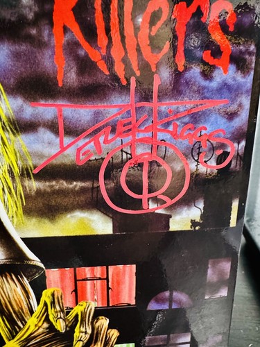Iron Maiden DEREK RIGGS Autographed Signed Album KILLERS Genuine ...