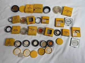 Lot of 17 Kodak Rings, Filters and Miscellaneous Accessories