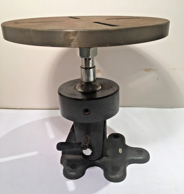 ADJUSTABLE TABLE MOUNTED WOOD CARVING STAND BASE AMT-MADE USA TOOL