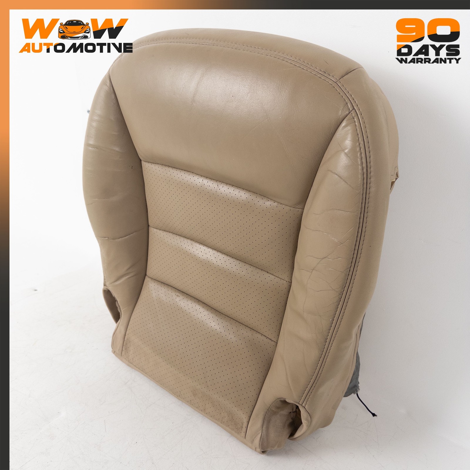 05-11 CHEVROLET CORVETTE C6 FRONT RIGHT BOTTOM LOWER SEAT CUSHION BEIGE OEM