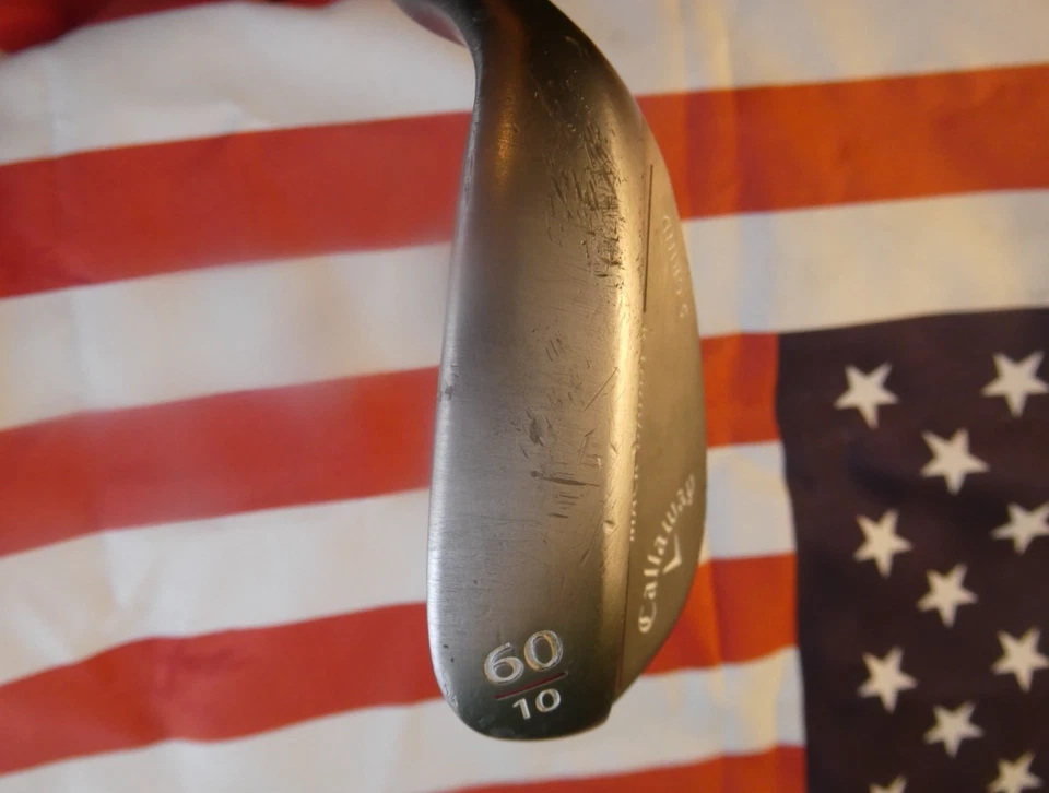 Callaway Mack Daddy 4 Black 60-10S 60° Lob Wedge DG 115 TI S200 Steel Stiff - Image 3 of 4