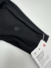 Lululemon Ribbed Nulu Twist-Front Headband Black  SOLD OUT - 0005