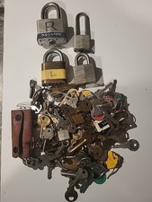Lot of Misc Cut Keys 2 Pounds Locks That Maybe Have Keys Mixed In