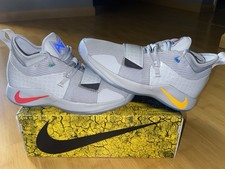 Nike PlayStation x PG 2.5 Wolf Grey Sneakers YOUTH Size 7- NEW Unused