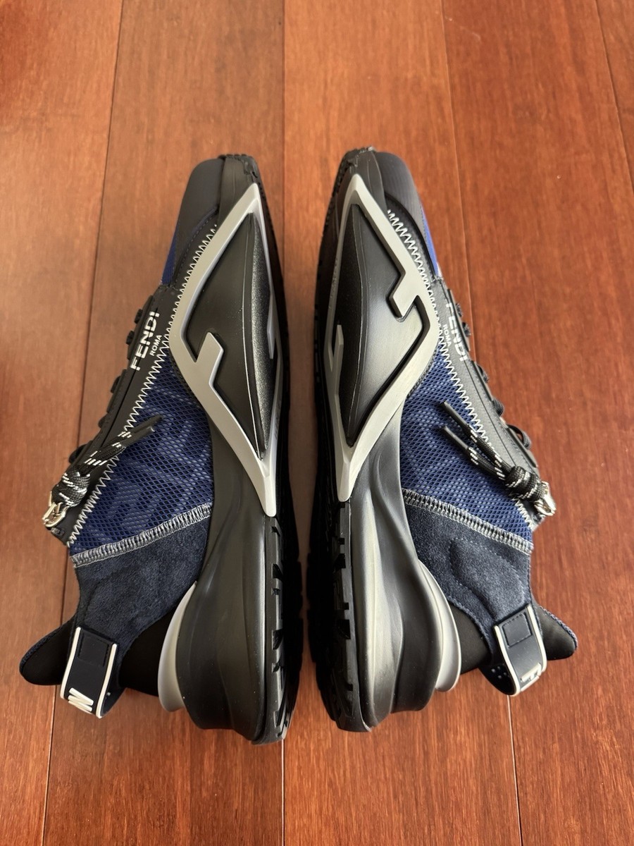 Final Drop Won't Relist Fendi Men Flow FF Logo Low Top Sneakers