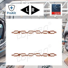 2x ORIGINAL® Topran 628 125 Dichtung, Ansaugkrümmer für VW GOLF V TOUAREG EOS