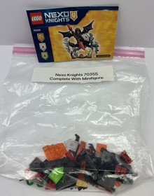 Lego 70335 Nexo Knights Ultimate Lavaria Complete W/ Minifigure & Manual