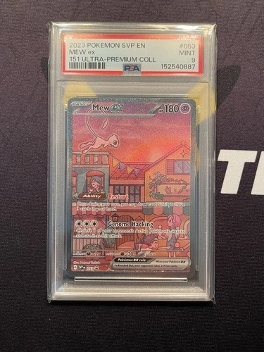 2023 POKEMON SVP EN-SV BLACK STAR PROMO 151 ULTRA-PREM COLL #053 MEW EX PSA 9