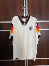 GERMANY NATIONAL TEAM 1992/1994 HOME FOOTBALL SHIRT JERSEY ADIDAS SIZE M WHITE
