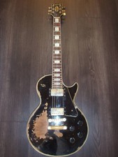Chitarra Elettrica Epiphone Les Paul Custom Black Relic Made in Japan