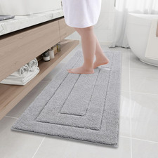 Buganda Bathroom Rugs 59 X 20 Soft And Absorbent Microfiber Bath Rugs Non-Slip