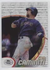 1998 Topps Tek Pattern 21 Diffractor Ken Caminiti #68 b4d