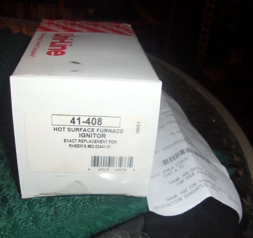 Uni-Line 41-406 Hot Surface Furnace Ignitor Replacement - Rheem 62-22441-01