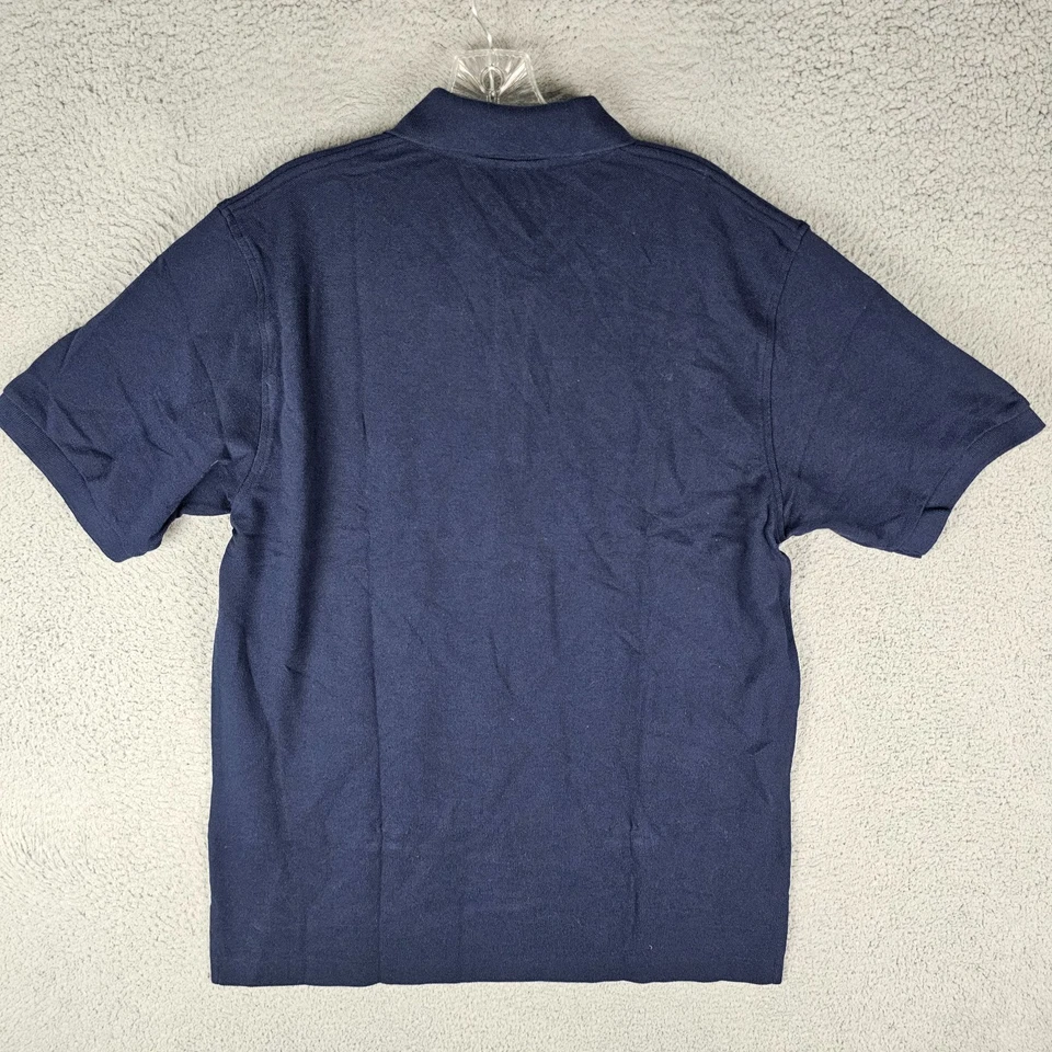 Brooks Brothers Polo 衫男式中号高尔夫性能高低开衩 274068 — 第 2/4 张图片