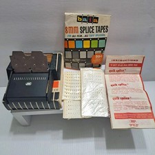 Vtg HP HP 8mm Film Quick Splice Automatic Butt Splicer Retro 8mm Splice Tapes