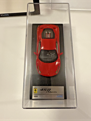 Fujimi TSM 1:43 Ferrari 458 Italia Rosso Scuderia MIB | eBay