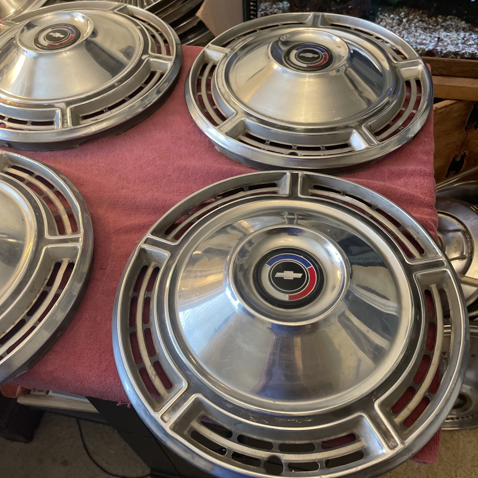 OEM 1968 68 Chevy Nova Chevelle Hub Cap 14" Wheel Cover Chevrolet GM Bowtie OE