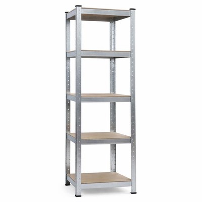 Wiltec Schwerlastregal verzinkt 45x45x180cm Steckregal Werkstattregal Keller