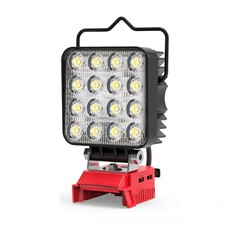 48w 4800lm Led Work Light For Mil-wau 18v Battery Cordless Flashlight Pd 30w Usb
