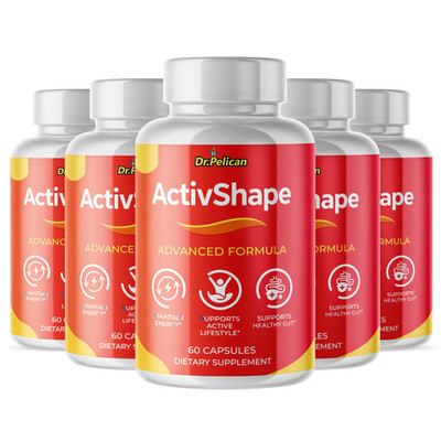 ActivShape-  Keto & Weight Support- 5 Bottles- 300 Capsules