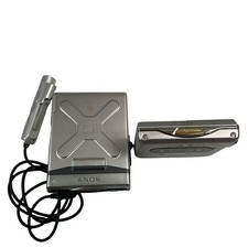 Bundle MZ-EP11 Silver MiniDisc MD Walkman Player Working and md Sony mz-e35