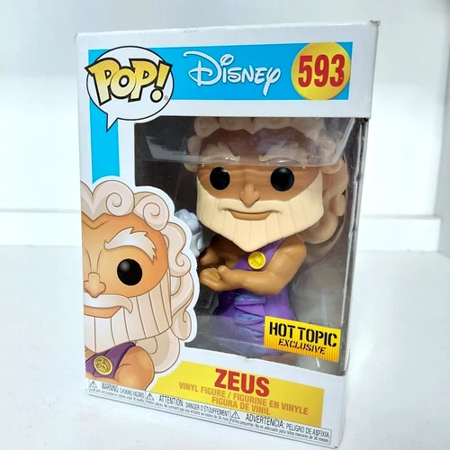 Funko Pop! Disney Hercules Zeus #593 Hot Topic Exclusive Vinyl Figure (Unopened)