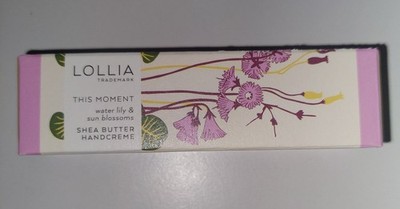 Lollia This Moment Shea Butter Handcreme Hand Cream 0.33 oz Travel Size ~ SEALED