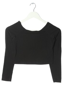 EVEN&ODD Cropped Top Damen Top Gr. DE 36 schwarz Casual-Look