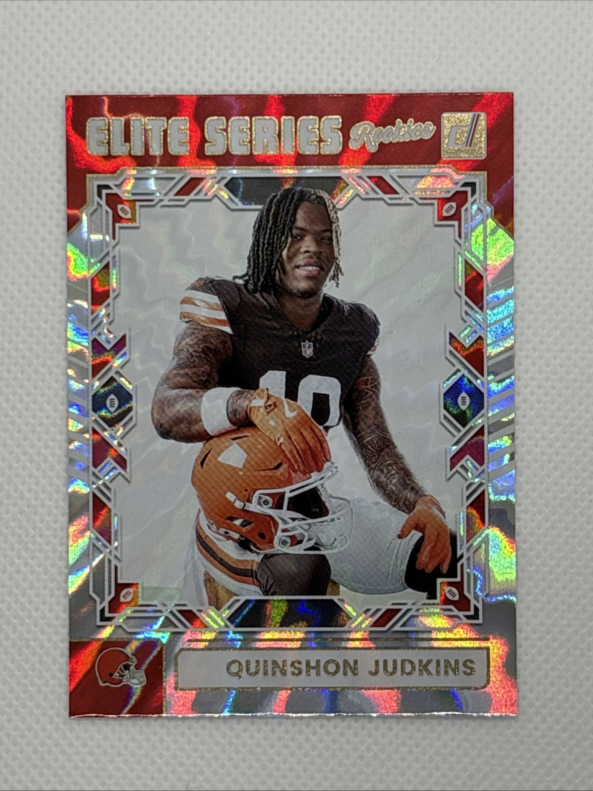 2025 Panini Donruss Quinshon Judkins Elite Series Rookies Insert #ESR-QJS Browns