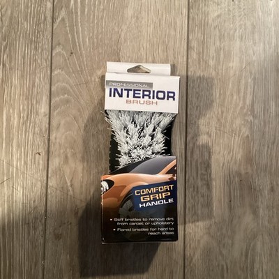 Autospa Comfort Grip Handle Interior Detailing Brush