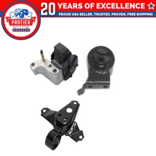 Motor & Trans Mount 3PCS Set For 1995-1997 Toyota Tercel 1.5L for Auto Trans