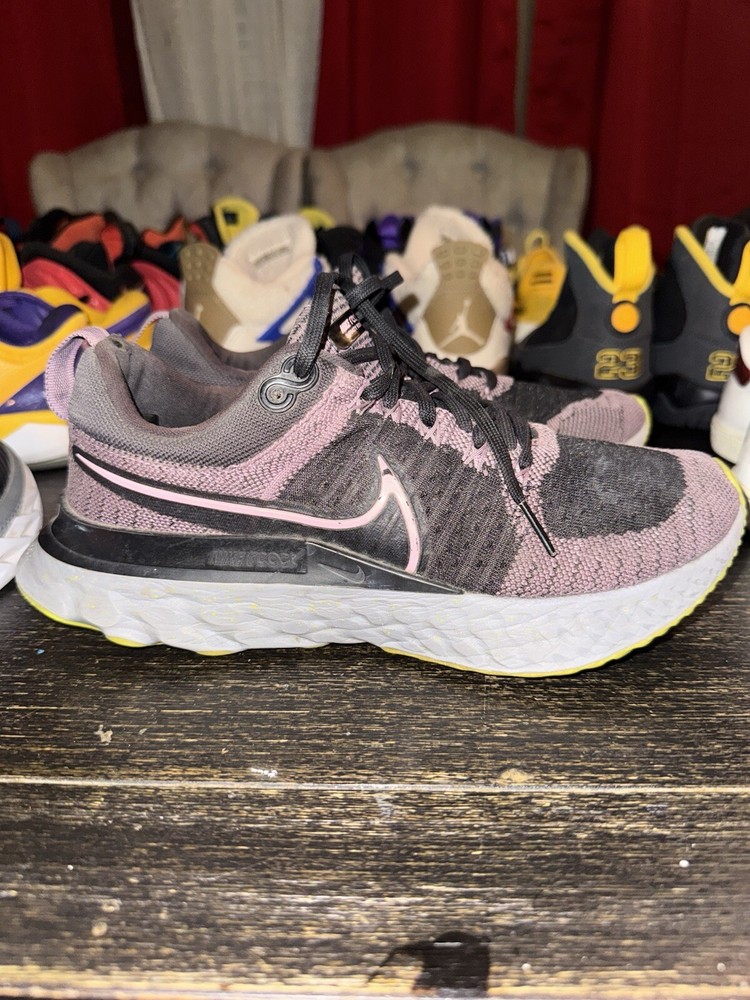 Nike React Infinity Run Flyknit 2 Violet Dust Womens Running Shoes Size 8.5