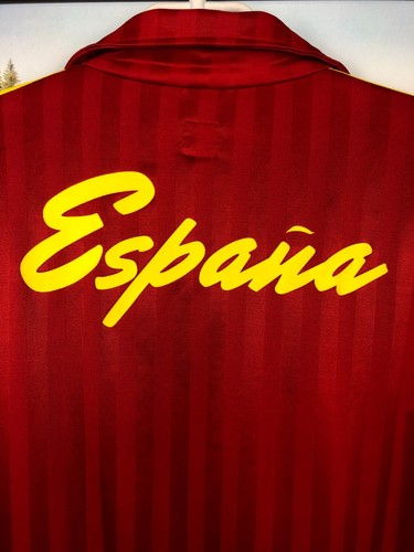 Adidas Originals Spain Football Jacket Soccer Track Top Mens National Rare Sz L - Picture 22 of 24