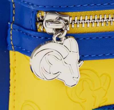 Loungefly NFL LA Rams Patches Mini Backpack | eBay display picture 1