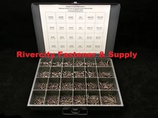 Phillips Oval Head Sheet Metal Screw Assortment / Kit 18-8 Stainless 1540 pieces