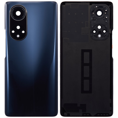 Replacement Back Cover With Camera Lens Compatible For Huawei Nova 9 Pro (Black)