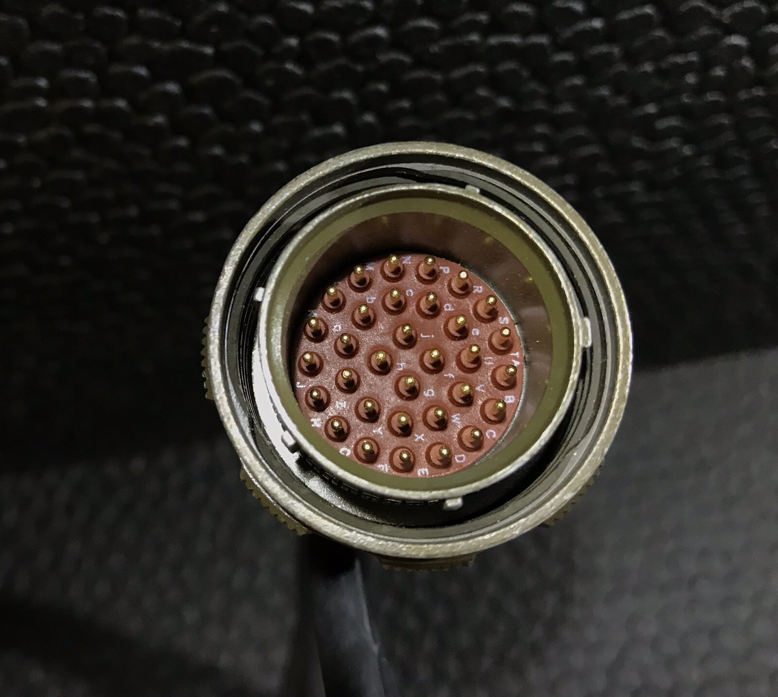 WIPER MOTOR POWER SUPPLY MIL SPEC CABLE D38999/26WF32PN GOLD DEUTSCH