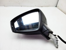 VOLKSWAGEN TIGUAN MK2 WING MIRROR POWER FOLD LEFT PASSENGER SIDE IN BLACK 2017