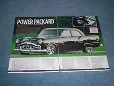 1951 Packard 200 4-Door Sedan Resto-Rod Article "Power Packard"