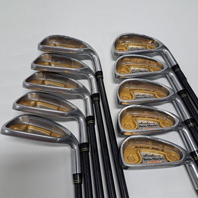 HONMA Twin Marks Memorial-2000-α 2Star Iron Set 3-11,Sw DFUJIKURA