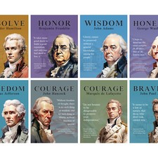 U.S History Poster Pack  10 Educational History Posters  Classroom Bundle