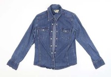Faded Glory Womens Blue Jacket Size 4 Denim Jacket