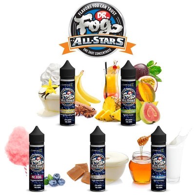 Dr. Fog All-Stars - Shortfill Aroma - Shake and Vape E-Liquid 10 ml Alle Sorten