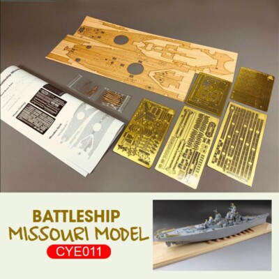 Detail Up Set for Very Fire VF350909 1/350 USS Battleship Missouri Model NEW US