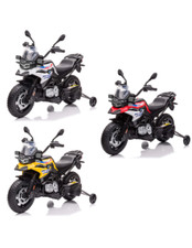 Moto électrique pour enfants LT943 BMW GS 850F 12V licence lumières LED et sons