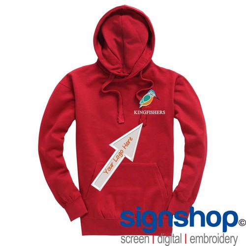 CR01 Personalised Classic Hoodie Custom Embroidered FREE LOGO SETUP - Bild 11 von 30