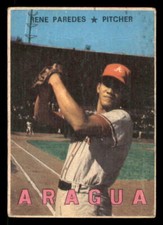 1967 Venezuela Topps #82 Rene Paredes GD (Crease)